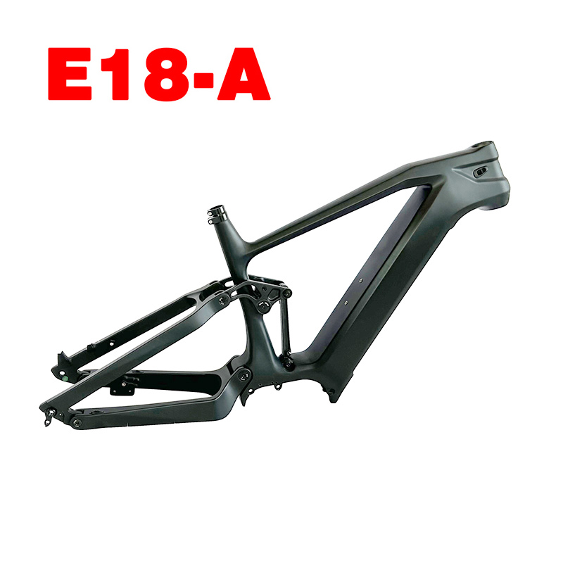 Carbon Full Suspension Electric Fat Bicycle Frame